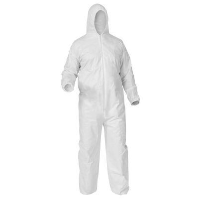 ASL38939 image(0) - Ansell KleenGuard KGA35 Coveralls w/Hood