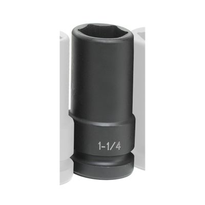 GRE4040DT image(0) - Grey Pneumatic 1" Drive x 1-1/4" Extra-Deep Thin-Wall Socket