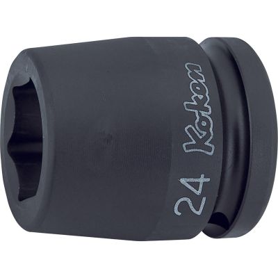 KKN16400M-46 image(0) - Ko-ken USA 16400M-46 3/4 Sq. Dr. Socket 46mm 6 point Length 62mm