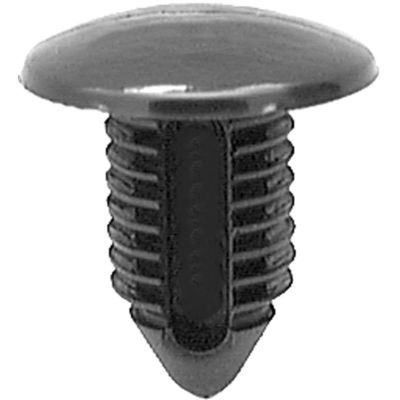 AVC12766 image(0) - AUVECO 12766 Single Head Front End Stone Shield Retainer, 7/8 in Dia Bottom Head, Nylon, Black