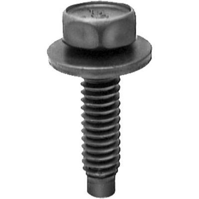 AVCAP9480 image(0) - AUVECO AP9480 Hex Sems Head Dog Point Body Bolt, 1/4 in - 20 TPI Screw x 7/16 in Hex x 1 in L, Phosphate