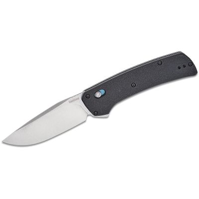KER2047 image(0) - Kershaw Layup Assisted Open DuraLock Drop Point Blade EDC Folding Pocket Knife - Black