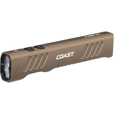 COS31104 image(0) - COAST Products Slayer Pro 1150 Lumen Rechargeable Flashlight with Beamsaver Memory Mode - Dune Brown