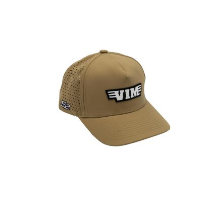 VIMPVCTN image(0) - VIM Tools PVC White  VIM Logo & S2 - Tan Hat