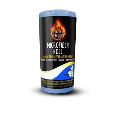 HIT1250R image(0) - High Teck Products (50) 12" X 12" BLUE MICROFIBER ON ROLL