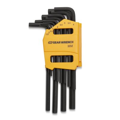 KDT83503 image(0) - GearWrench 13 Piece Long Arm Metric Hex Key Set