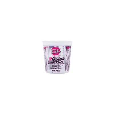 CSR908 image(0) - Coster G.L. Ent. Quick Mix 908 Measuring and Mixing Cup with Lid, 8 oz, Clear