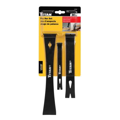 TIT17121 image(0) - Titan 3 pc. Utility Pry Bar Set