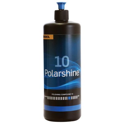 MRKPC101L image(0) - Mirka Abrasives Polarshine PC10-1L Polishing Compound, 1 L Bottle, White, Paste