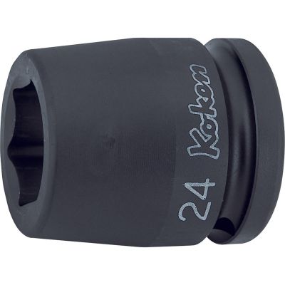 KKN16400M-18 image(0) - Ko-ken USA 16400M-18 3/4 Sq. Dr. Socket 18mm 6 point Length 50mm