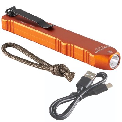 STL88820 image(0) - Streamlight Wedge Rechargeable EDC 300 Lumen Flashlight with 1000 Lumen Thro mode - Color Orange