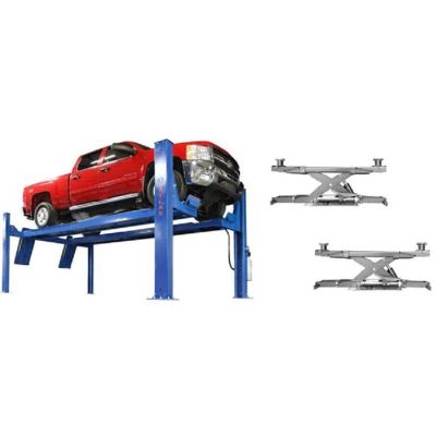 ATEAP-PVL14OF-EXT-COMBO image(0) - Atlas Equipment Platinum PVL14OF-EXT Lift + RJ7 Rolling Jacks ALI Certified Combo (WILL CALL)