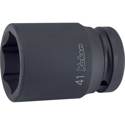 KKN18301X-41 image(0) - Ko-ken USA 18301X-41 1 Sq. Dr. Socket 41mm 6 point Length 85mm Thin walled