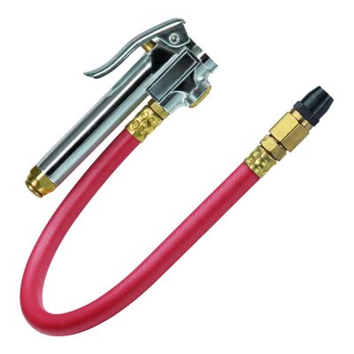 AMF150E-RET image(0) - Amflo Bayonet Style Inflator Gauge with Straight-On Tapered Chuck