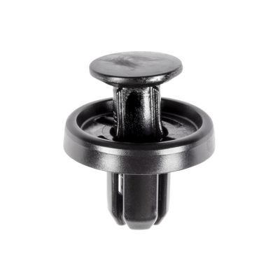 AVC22181 image(0) - AUVECO 22181 Push-Type Hood and Quarter Panel Retainer, 18 mm Dia Head x 10 mm L Stem x 8 mm Hole, Nylon, Black