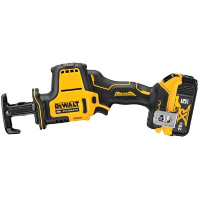 DWTDCS369P1 image(0) - DeWalt 20V MAX* ATOMIC Cordless One-Handed Reciprocating Saw Kit