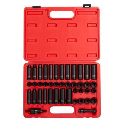 SUN3342 image(0) - SUNEX 3/8" Drive 42 Piece SAE and Metric Master Impact S