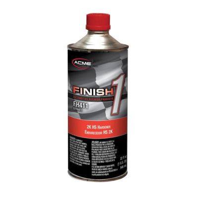 FNHFH411-4 image(0) - Finish 1 Automotive Refinish Products FH411-4 2K HS Hardener, 1 qt Aerosol Can, Liquid