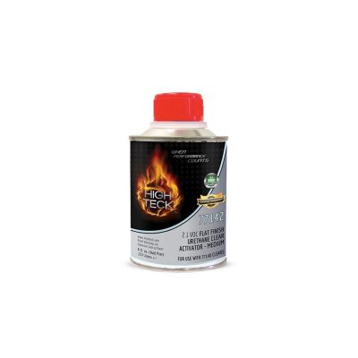 HIT77142-16 image(0) - High Teck Products 77142-16 Medium Activator, 1/2 pt, Liquid, Use With: 77140 2.1 VOC Flat Finish Clear