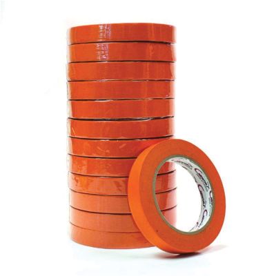 CRW134820 image(0) - CARWORK Carworx 134.820 CW-900 Professional Masking Tape, 55 m x 18 mm, 3/4 in THK, Orange, CW-900