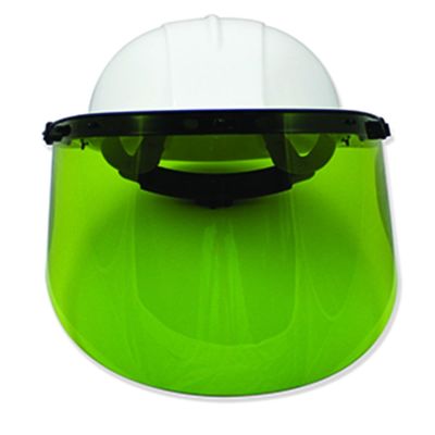 SRWS31223 image(0) - Sellstrom Face Shield - 312 Series - 9.75" x 20" x 0.060" Window - ArcFlash&trade; - Window, Adapter Bracket and Hard Hat Combination