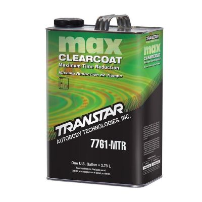 TRP7761MTR image(0) - Transtar Autobody Products 7761MTR - MAX 7761-MTR Clearcoat - 1 Gallon Can - 4:1 Mixing