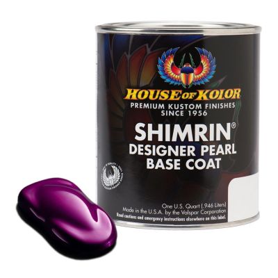 HOKC2C-PBC65-Q01 image(0) - House Of Kolor SHIMRIN C2C-PBC65-Q01 C2C Designer Pearl Series Universal Basecoat, 1 qt Can, Passion Pearl