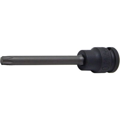 KKN13025-90-T27 image(0) - Ko-ken USA 13025.90-T27 3/8 Sq. Dr. TORX T27 Bit Socket - Length 90mm
