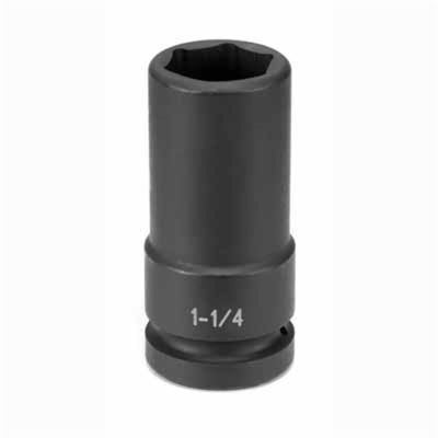 GRE4041MDT image(0) - Grey Pneumatic 1" Drive x 41mm Extra-Deep Thin-Wall Socket