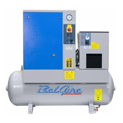 IMC4152023444 image(0) - IMC (Belaire) 10 HP 132 Gallon 125 PSI Air Compressor 10 HP 132 Gallon 125 PSI Screw w Dryer 37 CFM MAX 125 PSI 208230460V 3Ph 66 dBA