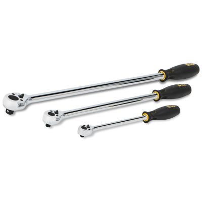 TIT11307 image(0) - TITAN 3-PC EXTRA-LONG RATCHET SET