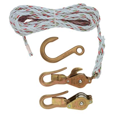KLEH180230 image(0) - Klein Tools Block and Tackle, Blocks H267/H268, Anchor Hook 258