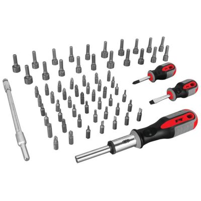 WLMW1784 image(0) - Wilmar Corp. / Performance Tool 66 pc. Screwdriver & Bit Set