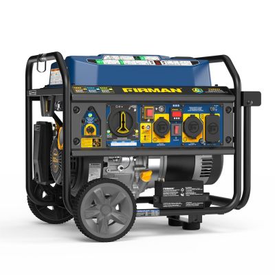 FRGWT06375 image(0) - Firman 7850 / 6300 Watt Tri-Fuel Inverter Portable Generator with Electric Start, 120 / 240V, Parallel Ready, CO Alert