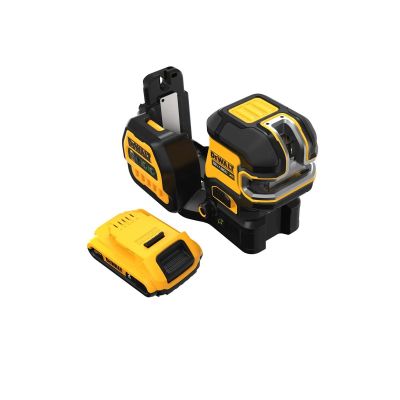 DWTDCLE34520GB image(0) - DEWALT 20V MAX* Cordless 5-Spot Green Line Laser (Tool Only)