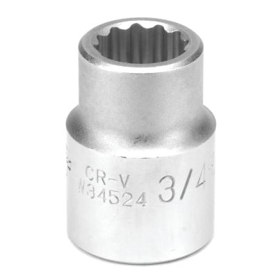 WLMW34524 image(0) - Wilmar Corp. / Performance Tool 3/4" Dr. 3/4" 12pt Socket