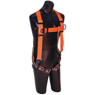 SRW800000-A image(0) - FALL SAFE Safety Harness - IRONMAN LITE Series - Vest Style  - Back, Quick Connect, Tongue Buckle  - Size: Medium / Large
