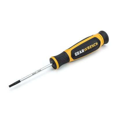 KDT80042H image(0) - GearWrench T10 x 60mm Mini Torx Dual Material Screwdriver