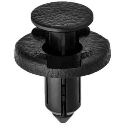 AVC20953 image(0) - AUVECO 20953 Push-Type with Drive Pin Front Bumper and Radiator Support Retainer, 20 mm Dia Head, Nylon, Black