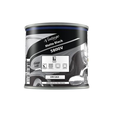 VTGCP5800-4 image(0) - Vintage Flatz CP5800-4 Hot Rod Color, 1 qt Can, Black, Liquid, 24 hr Curing