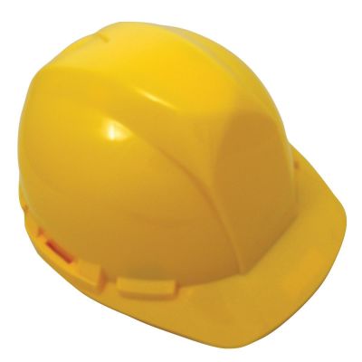 SAS7160-02 image(1) - SAS Safety Lightweight Yellow Hard Hat w/ Front Brim