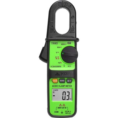 KPSDCM450MINI image(0) - KPS by Power Probe DCM450MINI TRMS Clamp Meter 600A AC with NCV, 6000-Count Display And Backlight | Great for Maintenance Techs and Field Electricians