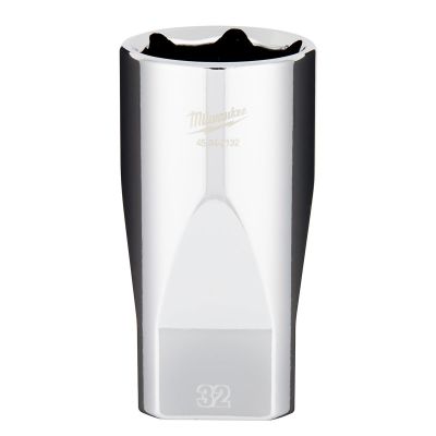 MLW45-34-2132 image(0) - Milwaukee Tool 1/2" Drive 32mm Deep Socket