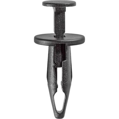 AVC17103 image(0) - AUVECO 17103 Push-Type with Closed End Type 3 Fascia Retainer, 15 mm Dia Head x 23 mm L Stem x 6 mm Hole, Nylon