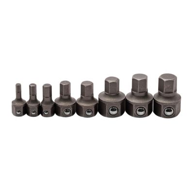 KDT81550 image(0) - GearWrench 8 Piece Metric Hex Insert Bit Set for 6 & 12 Point Wrenches