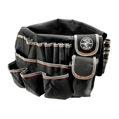 KLE55431 image(0) - Klein Tools Tool Bag, Tradesman Pro&trade; Lighted Tool Bag, 31 Pockets, 15-Inch