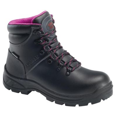 FSIA8124-7.5M image(0) - Avenger Builder Series - Women's Boots - Steel Toe - IC|EH|SR - Black/Black - Size: 7.5M