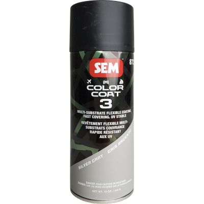 SEM87353 image(0) - SEM Paints Color Coat 3 Silver Gray 16 oz Aerosol