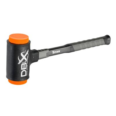 TIT63628 image(0) - Titan DBX 28 oz. Dead Blow Hammer with Replaceable Polyurethane Striking Faces