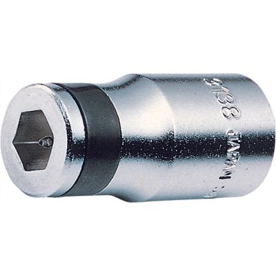 KKN3138 image(0) - Ko-ken USA 3138 3/8 Sq. Dr. Adaptor 5/16 For 5/16H Bit Length 38mm